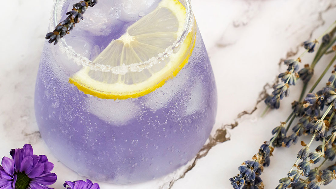 Coconut Lavender Lemonade