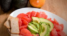 Grapefruit Avocado Salad