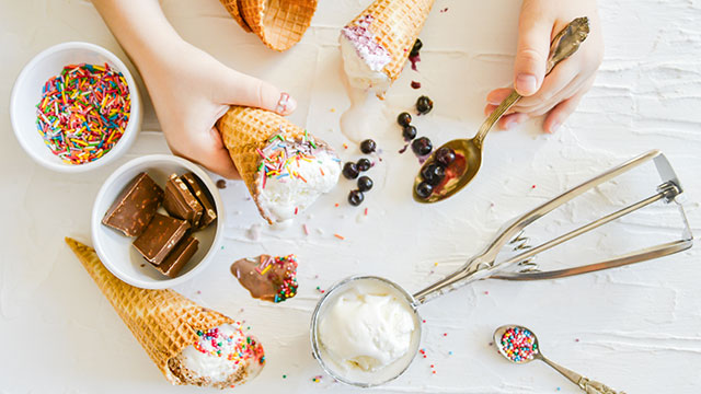 the Perfect Sundae Bar