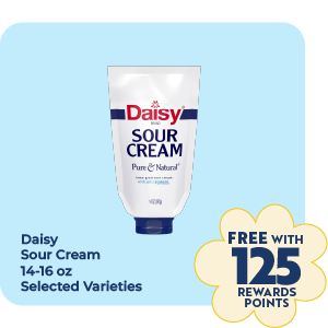 Daisy Sour Cream 14-16oz, Selected Varieties