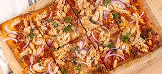 Tuscan Chicken Flatbread