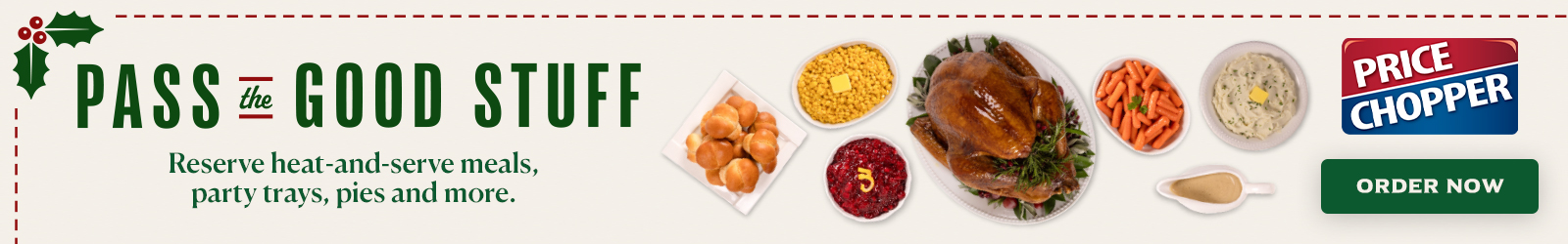 10-28-26 Holiday Meals Rotator Price Chopper Holiday Meals Rotator