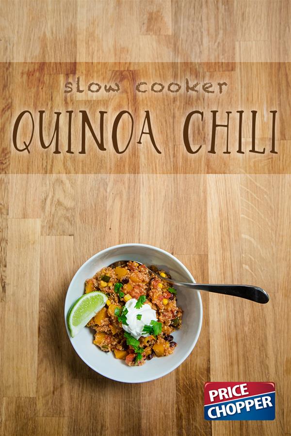 Slow Cooker Quinoa Chili