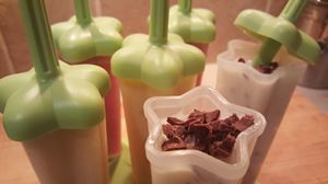 Banana Pops w/ Chocolate Chips
