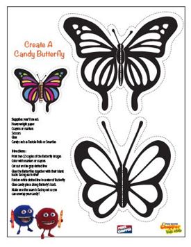 butterfly candy