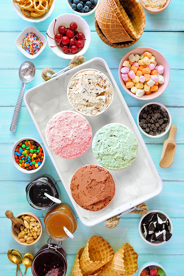 the Perfect Sundae Bar