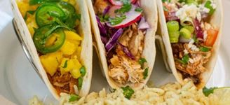 Pulled Chicken Tacos 3-Ways