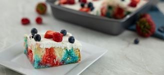 Patriotic Poke Cake