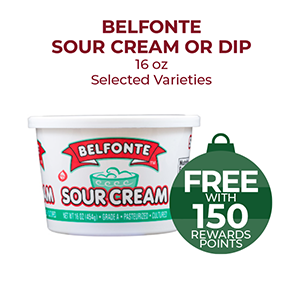 Belfonte Sour Cream or Dips 16oz, Selected Varieties