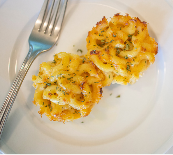 Four-Cheese Mac & Cheese Muffins