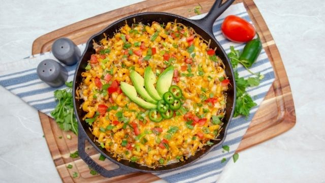 Taco Pasta Skillet