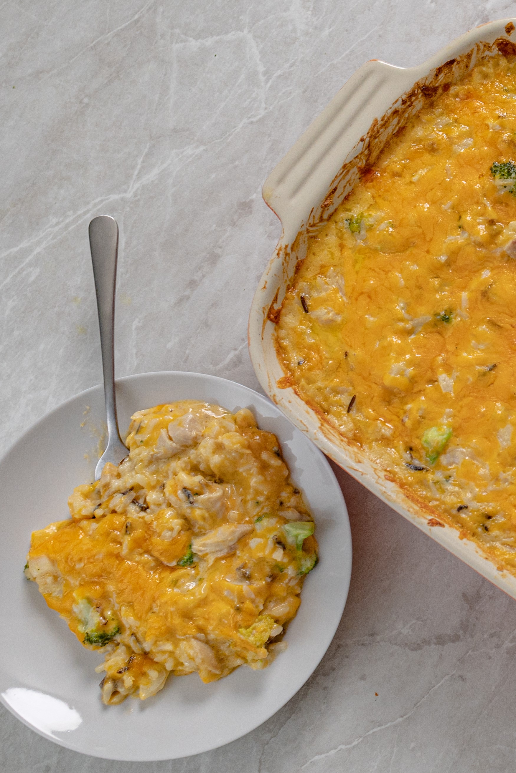 Broccoli, Rice, Cheese, and Chicken Casserole Broccoli, Rice, Cheese, and Chicken Casserole