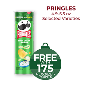 Pringles 4.9-5.5oz, Selected Varieties